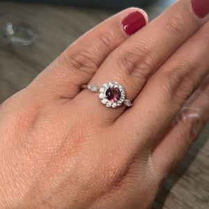 Bomb party ring size 10 sterling silver